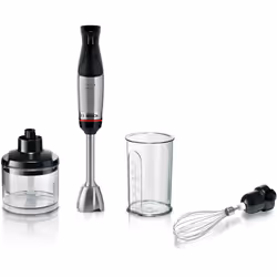 Bosch Serie 6 MSM6M621, Mélangeur par immersion, 0,5 L, 1,4 m, 1000 W, Noir, Acier inoxydable