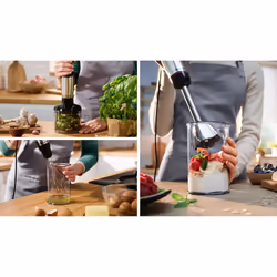 Bosch Serie 6 MSM6M621 blender 0,5 L Mélangeur par immersion 1000 W Noir, Acier inoxydable - Vue supplémentaire 8