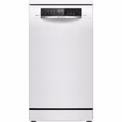 Bosch Serie 6 SPS6YMW14E, Pose libre, Compact (45 cm), Blanc, Noir, 2 Nombre de paniers, Tiroir