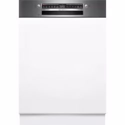 Bosch SMI4HTS00E, Semi-intégré, Taille maximum (60 cm), Acier inoxydable, Boutons, 1,75 m, 1,65 m
