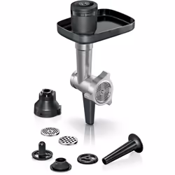 Bosch MUZS6HA, Ensemble d’attaches, Noir, Acier inoxydable, Serie 6 (MUMS6xxx), 1,5 kg, 2,1 kg, 175 mm