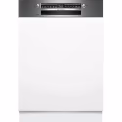 Bosch Serie 4 SMI4HVS00E, Semi-intégré, Taille maximum (60 cm), Acier inoxydable, Boutons, 2 Nombre de paniers, Panier &amp;  ...