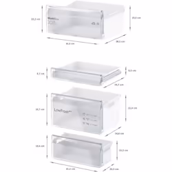 Bosch Serie 2 KIV865SE0 réfrigérateur-congélateur Pose libre 267 L E Blanc - Vue supplémentaire 8