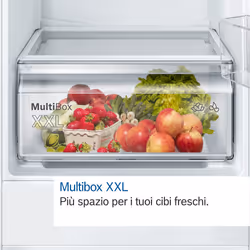 Bosch Serie 2 KIN86NSE0 réfrigérateur-congélateur Intégré 260 L E Blanc - Vue supplémentaire 4
