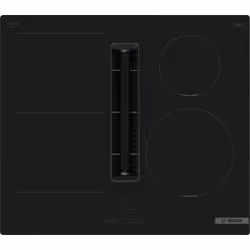 Bosch Serie 4 Série 4, Table induction aspirante, 60 cm, sans cadre, Noir, Intégré, 59.2 cm, Plaque avec zone à induction, Ve ...