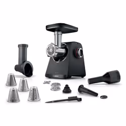 Bosch MFWS440B, 1900 W, Noir, Argent, 2,5 kg/min, 1 m, Plastique, 500 W