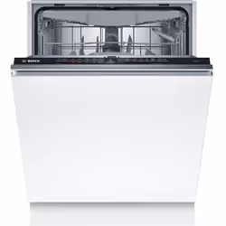 Bosch Serie 2 SMV2HVX02E, Entièrement intégré, Taille maximum (60 cm), Noir, Acier inoxydable, Boutons, 1,75 m, 1,65 m