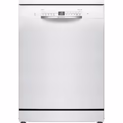 Bosch Serie 2 SMS2HTW02E, Pose libre, Taille maximum (60 cm), Blanc, Blanc, Boutons, 1,75 m