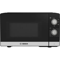 Bosch Serie 2 FFL020MS2F micro-onde Noir, Acier inoxydable Micro-onde simple Comptoir 20 L 800 W