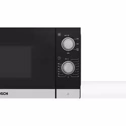 Bosch Serie 2 FFL020MS2F micro-onde Noir, Acier inoxydable Micro-onde simple Comptoir 20 L 800 W