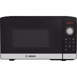 Bosch Serie 2 FFL023MS2F, Comptoir, Micro-onde simple, 20 L, 800 W, Écran integré, LED
