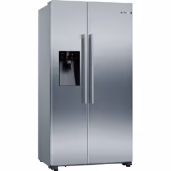 Bosch Serie 6 KAD93AIDP, Pose libre, Américain, Acier inoxydable, Tactile, Sur la porte, Verre