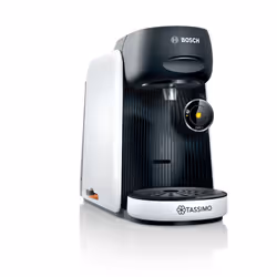 Bosch TAS164E, Cafetière à dosette, 0,7 L, Capsule de café, 1400 W, Noir, Blanc