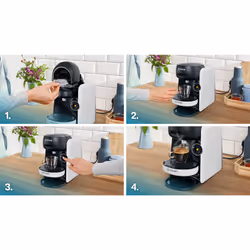 Bosch TAS164E Cafetière à dosette Entièrement Automatique 0,7L - Vue supplémentaire 8