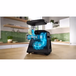 Bosch Serie 6 MFWS650B hachoir 500 W Noir, Argent - Vue supplémentaire 4