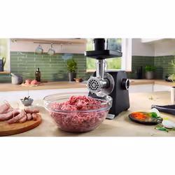 Bosch Serie 6 MFWS650B hachoir 500 W Noir, Argent - Vue supplémentaire 7