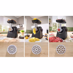 Bosch MFWS430B hachoir 1900 W Noir, Argent - Vue supplémentaire 6