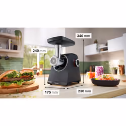 Bosch Serie 4 MFWS450B hachoir 500 W Noir - Vue supplémentaire 4