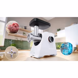 Bosch Serie 6 Série 6 Hachoir à viande MultiPower 2100 W Blanc, blanc - Vue supplémentaire 3