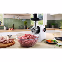 Bosch Serie 6 Série 6 Hachoir à viande MultiPower 2100 W Blanc, blanc - Vue supplémentaire 6