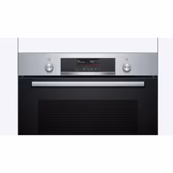 Bosch Serie 6 HBG579ES3 four 71 L 3600 W Noir, Acier inoxydable