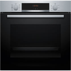 Bosch Serie 4 HQA514ES3 four 71 L 3400 W A+ Noir, Acier inoxydable