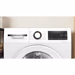 Bosch Serie 6 WQG1420DFR sèche-linge Pose libre Charge avant 9 kg A++ Blanc