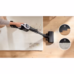 Bosch BCS1041WAC aspirateur balai et balai électrique Batterie Sec HEPA Sans sac 0,4 L 23,5 W Noir, Blanc 4 Ah - Vue supplémentaire 8
