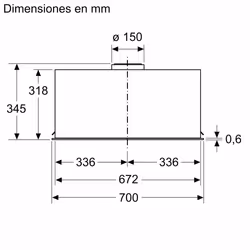 Bosch Serie 8 DLN78PC60 hotte Intégré Noir A++ 590 m³/h - Vue supplémentaire 8