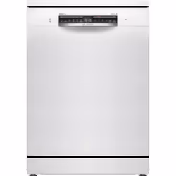 Bosch Serie 4 SMS4EMW01F, Pose libre, Taille maximum (60 cm), Blanc, Noir, Boutons, 1,75 m