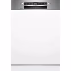 Bosch Serie 4 SMI4ETS08E, Semi-intégré, Taille maximum (60 cm), Acier inoxydable, Boutons, 1,75 m, 1,65 m
