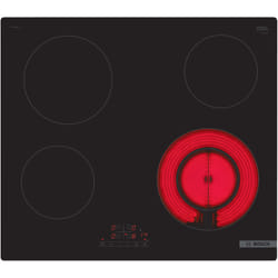 Bosch Serie 4 PKF611BB8H plaque Noir Intégré 60 cm Plaque avec zone à induction 4 zone(s)