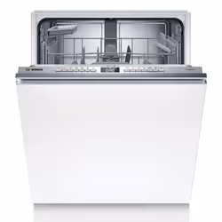 Bosch Serie 4 SBV4EAX28E, Entièrement intégré, Taille maximum (60 cm), Argent, Boutons, Acier inoxydable, 13 couverts