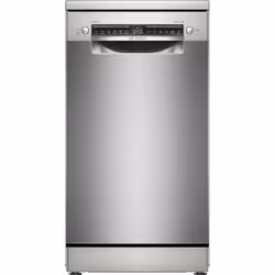 Bosch Serie 4 SPS4EMI61F, Pose libre, Compact (45 cm), Acier inoxydable, Noir, Boutons, 1,75 m