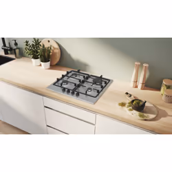 Bosch Serie 4 PGH6B5K60 plaque Acier inoxydable Intégré 58 cm Gaz 4 zone(s) - Vue supplémentaire 5