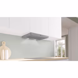 Bosch Serie 2 DFM064W54F hotte Intégré Métallique, Argent B 388 m³/h