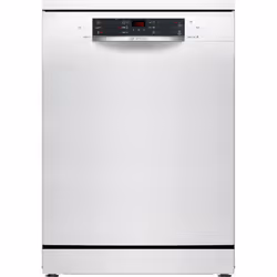Bosch Serie 2 SMS26AW01F, Pose libre, Taille maximum (60 cm), Blanc, Noir, Boutons, 1,75 m