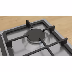 Bosch Serie 4 PGC6B5K90 Plaque de cuisson gaz 3 zones 60 cm encastrable Acier inoxydable - Vue supplémentaire 5