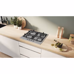 Bosch Serie 4 PGH6B5K90 plaque Acier inoxydable Intégré 58 cm Gaz 4 zone(s) - Vue supplémentaire 6