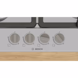 Bosch Serie 4 PGP6B5K90 plaque Acier inoxydable Intégré 58 cm Gaz 4 zone(s)