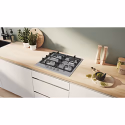 Bosch Serie 4 PGP6B5K90 plaque Acier inoxydable Intégré 58 cm Gaz 4 zone(s) - Vue supplémentaire 5