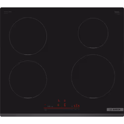 Bosch Serie 6 PIE631HB1H, Noir, Intégré, 60 cm, Plaque avec zone à induction, Verre-céramique, 4 zone(s)