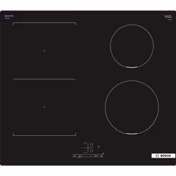 Bosch Serie 4 PVS611BB6H, Noir, Intégré, 60 cm, Plaque avec zone à induction, Verre-céramique, 4 zone(s)