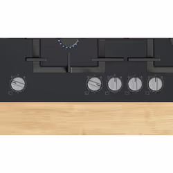 Bosch Serie 6 PPM9A6I40 plaque Noir Intégré 90 cm Gaz 5 zone(s) - Vue supplémentaire 2