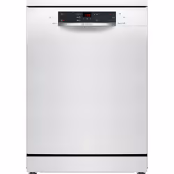 Bosch Serie 2 SMS25AW10F, Pose libre, Taille maximum (60 cm), Blanc, Noir, Boutons, 1,75 m