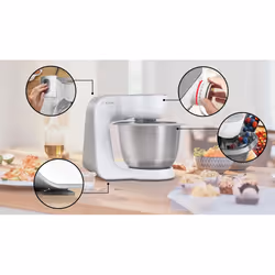 Bosch Serie 4 MUM58200 robot de cuisine 1000 W 3,9 L Blanc - Vue supplémentaire 4