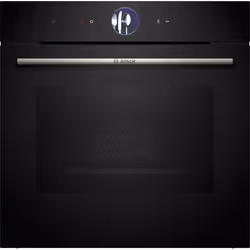 Bosch Serie 8 Série 8 Four intégrable 60 x 60 cm Noir, Moyenne, Four électrique, 71 L, 3600 W, 71 L, Assisté par ventilateur