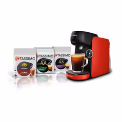 Présentation du Produit La machine à café TASSIMO FINESSE TAS163E de Bosch est un modèle innovant qui combine puissance et si ...