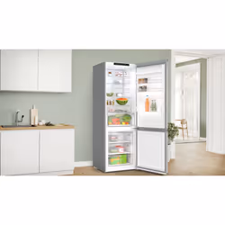Bosch Serie 4 KGN492IAF réfrigérateur-congélateur Pose libre 440 L A Acier inoxydable
