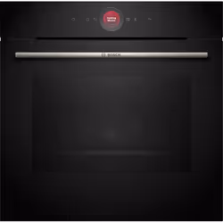 Bosch Serie 8 Série 8 Four intégrable 60 x 60 cm Noir, Moyenne, Four électrique, 71 L, 3600 W, 71 L, Assisté par ventilateur